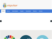 Tablet Screenshot of impulsar.org